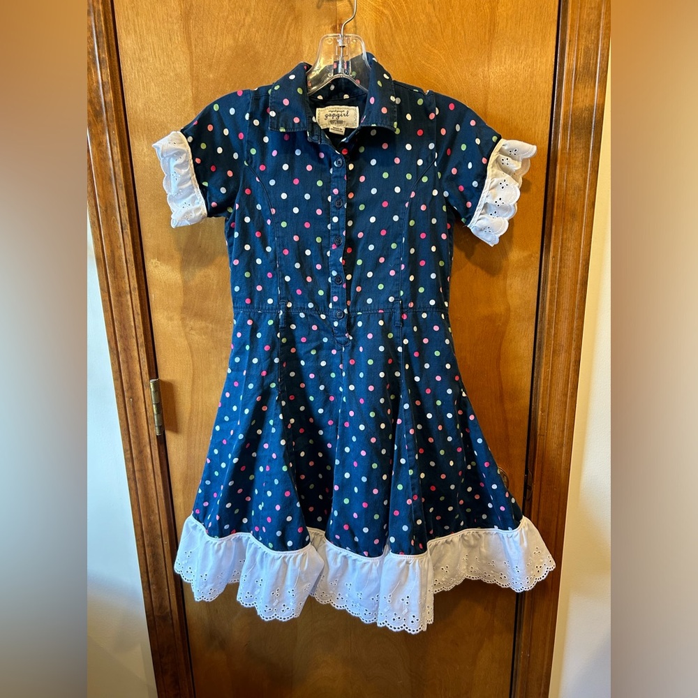 Gap Girl Polka Dot Dress Size M(8)